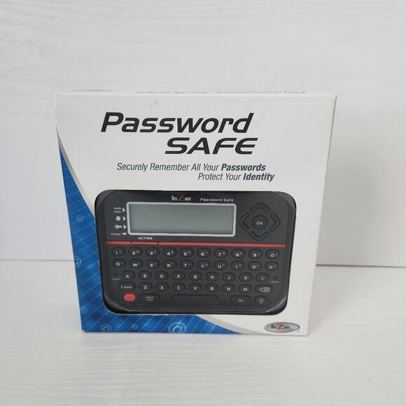 NIB Password Safe - Password Keeper Protector Saver RecZone NIB Model 595 - Picture 1 of 4